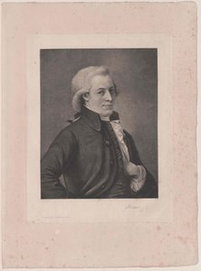 Wolfgang Amadeus Mozart od Artist Unknown