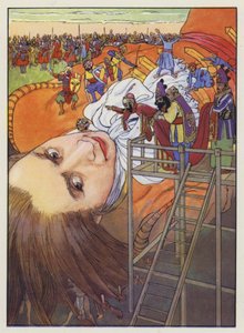 Ilustrace pro Gullivers Travels od Jonathana Swifta od Artus Scheiner