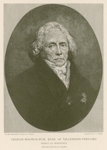 Charles Maurice de Talleyrand-Perigord od Ary Scheffer