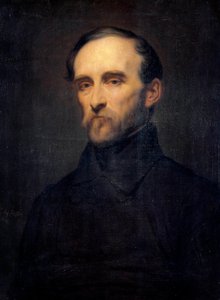 Portrét Eugena Cavaignaca (1802-1857) Generální guvernér Alžírska Malba Aryho Scheffera (1795-1858) 19. století. Ztlumit. 0,76x0,56m. od Ary Scheffer