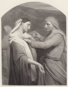 Ruth a Naomi od Ary Scheffer