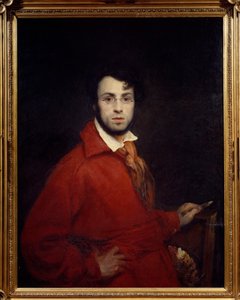 Autoportrét „Malba Aryho Scheffera (1795-1858) 1830 Sun. 1,18x0,9 m Grenoble, musee des Beaux Arts od Ary Scheffer