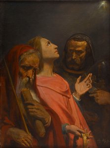 Klanění tří králů, 1841-1844. od Ary Scheffer