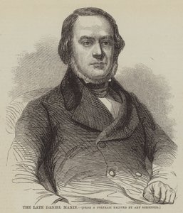 Zesnulý Daniel Manin od Ary Scheffer