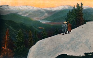 Pohled dolů z Mount Rainier, c1916 od Asahel Curtis