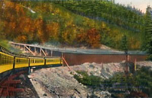 Sněhové přístřešky v Cascade Mountains, c1916
