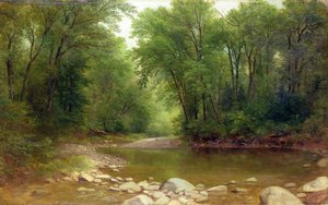 A Catskill Stream, 1867 od Asher Brown Durand