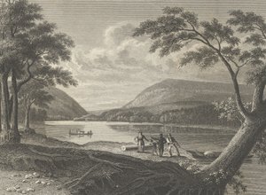 Delaware Water Gap, 1830. od Asher Brown Durand