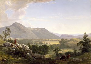 Dover Plains, Dutchess County, New York, 1848. od Asher Brown Durand