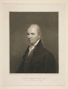 John M. Mason, D.D., S.T.P., prezident Dickinson College od Asher Brown Durand