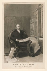 John Quincy Adams, prezident Spojených států od Asher Brown Durand