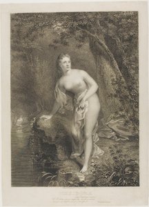 Musidora od Asher Brown Durand