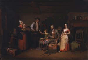 Podomák vystavující své zboží od Asher Brown Durand