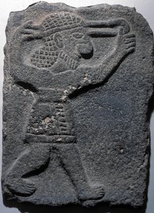 Postava střílí z praku, Tell Halaf od Assyrian