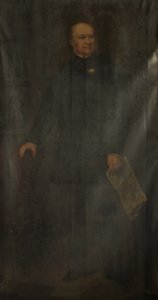 W. H. Eaton, první lord Cheylesmore, poslanec za Coventry 1865-80, kolem 1875 od Attilio Baccani