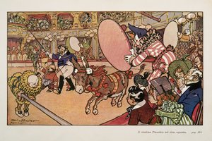 Cirkus a oslík Pinocchio, Ilustrace z filmu Pinocchio