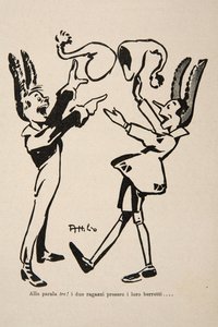 Pinocchio a Candlewick, ilustrace z filmu "Pinocchio"
