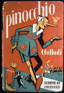 Pinocchio, asi 1930 (ilustrace)