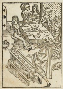Nejupřímnější varování před falešnou láskou k tomuto světu - 1 od attributed to Albrecht Dürer