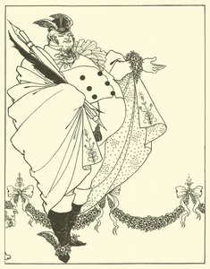 Stránka s obsahem, The Savoy No 1 (litografie) od Aubrey (after) Beardsley