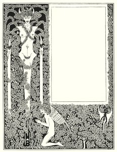 Návrh na titulní stranu "Salome" (rytina) od Aubrey (after) Beardsley