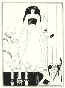 Vstup do Herodiady (rytina) od Aubrey (after) Beardsley