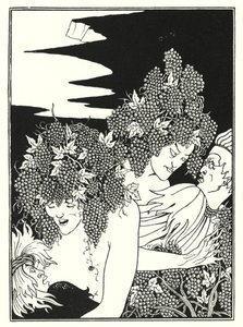 The Snare of Vintage (rytina) od Aubrey (after) Beardsley