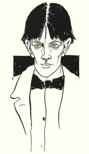 Portrét samotného Aubreyho Beardsleyho od Aubrey Beardsley