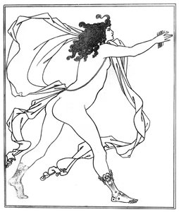 Závěsný od Aubrey Beardsley