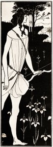 Atalanta v Calydonu, 1896 od Aubrey Beardsley