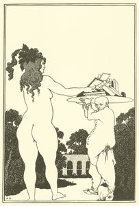 Knižní deska od Aubrey Beardsley