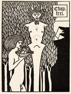 Nadpis kapitoly od Aubrey Beardsley