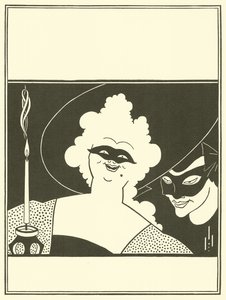Design obálky, Žlutá kniha od Aubrey Beardsley