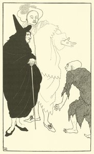 Don Juan, Sganarelle a žebrák od Aubrey Beardsley