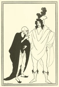 Zkouška Heralda od Aubrey Beardsley