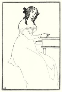 Frontispis od Aubrey Beardsley