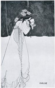 Isolda pije jed od Aubrey Beardsley