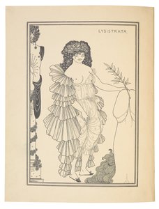 Lysistrata, 1896 od Aubrey Beardsley