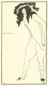 paní Pinchwife od Aubrey Beardsley