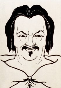 Portrét Honore de Balzac od Aubrey Beardsley