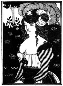 Portrét ženy, 1898. od Aubrey Beardsley
