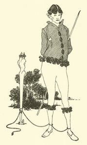 Autoportrét od Aubrey Beardsley