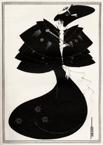 "Černý mys." od Aubrey Beardsley