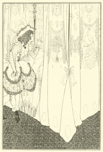 Sen ze Znásilnění zámku od Aubrey Beardsley
