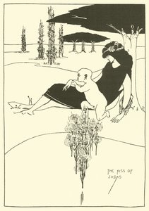 Jidášův polibek od Aubrey Beardsley