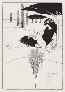Jidášův polibek, 1893. od Aubrey Beardsley