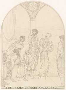 Litanie k Máří Magdaléně od Aubrey Beardsley