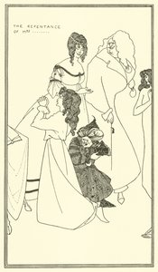 Pokání z... od Aubrey Beardsley