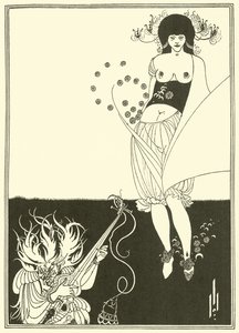 Žaludeční tanec od Aubrey Beardsley