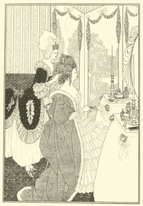 Záchod od Aubrey Beardsley